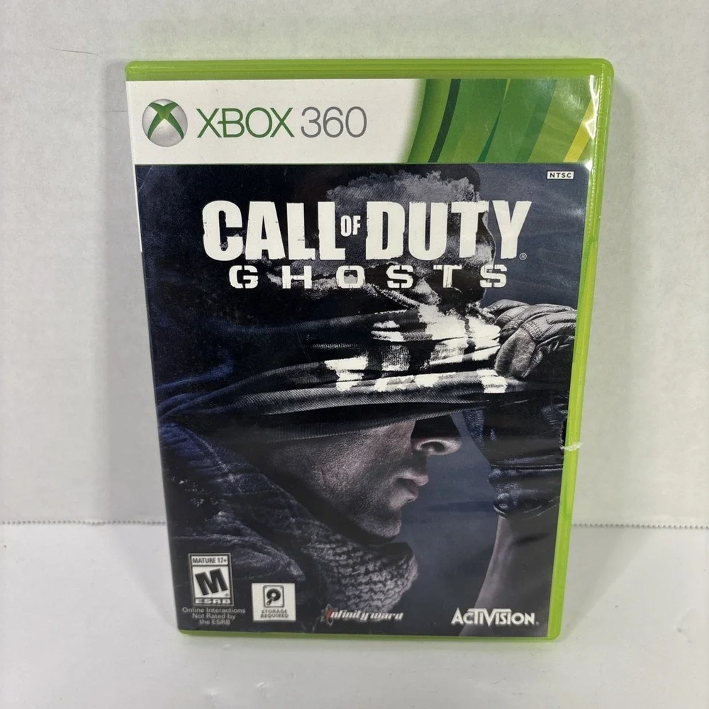 Call of Duty Ghosts Xbox 360 Tested Working Authentic Disc Only No Manual